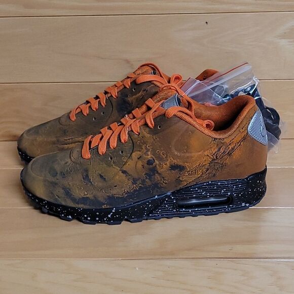 Nike Air Max 90 QS Mars Landing Mars Stone Magma Orange Red CD0920-600 - Picture 7 of 14